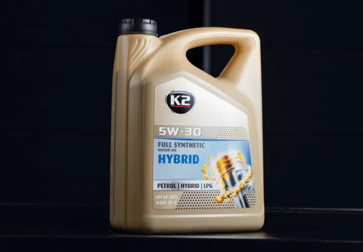 Olej silnikowy K2 5W-30 Hybrid. Dowiedz się, co ile wymiana oleju w hybrydzie, by zapewnić jej długowieczność.