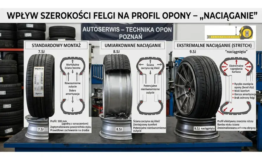 Opona radialna od środka - jak wpływa na jazdę?
